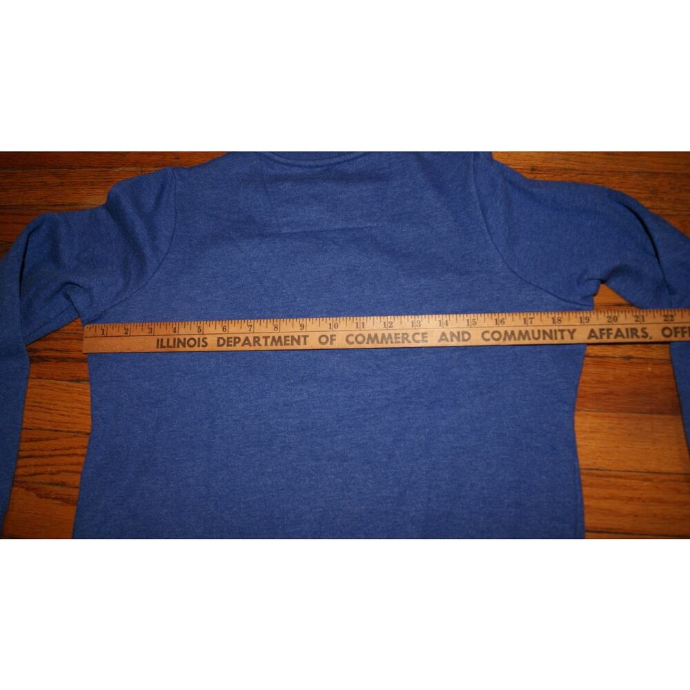 Buffalo Bills Womens Small Blue Crewneck Sweatshirt Antigua BIG Logo - Picture 5 of 8